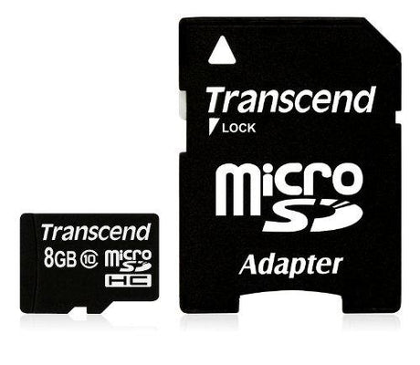 EAN 0760557817895 - Transcend TS8GUSDHC10 memoria flash 8 GB MicroSDHC NAND Clase 10 imagen 1