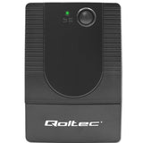 EAN 5901878537726 - Qoltec 53772 sistema de alimentación ininterrumpida (UPS) Línea interactiva 0,65 kVA 360 W 1 salidas AC imagen 7