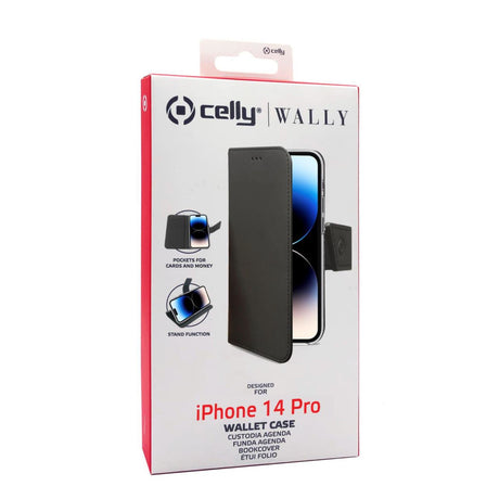 EAN 8021735196808 - Celly Wally funda para teléfono móvil 15,5 cm (6.1") Funda cartera Negro imagen 4