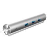 EAN 8435089026702 - Woxter Hub 73 USB 3.2 Gen 1 (3.1 Gen 1) Type-A 5000 Mbit/s Plata imagen 2