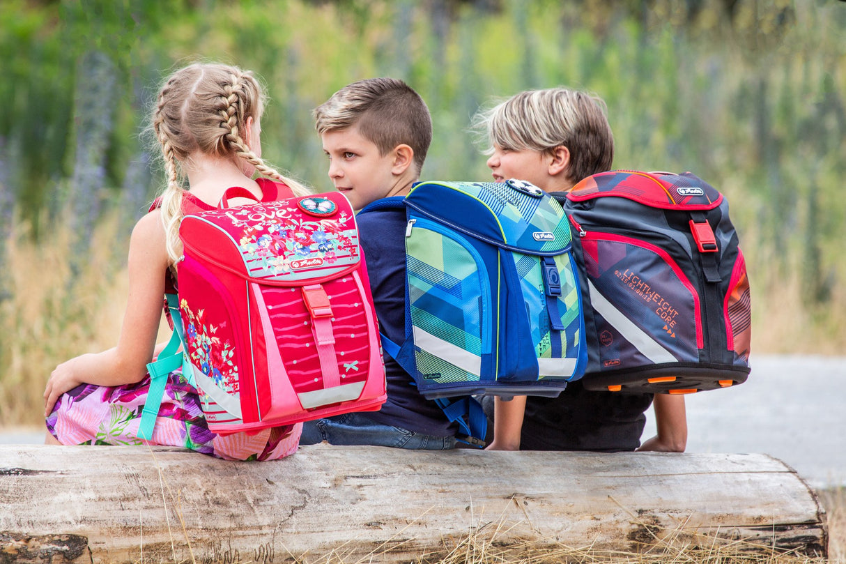 EAN 4008110284019 - Herlitz SoftLight Plus Jungle juego de mochila escolar Niño Poliéster Verde, Oliva imagen 10