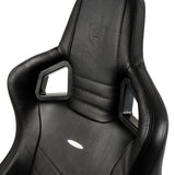 Noblechairs Epic Echtleder Gaming Silla - Negro