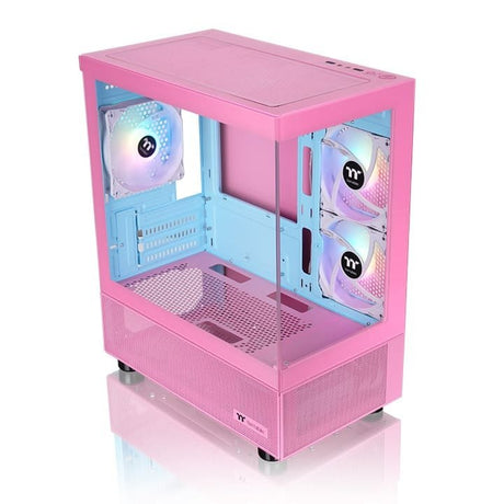 EAN 4711475649217 - Thermaltake CA-1Z4-00MAWN-01 carcasa de ordenador Micro Torre Rosa imagen 5
