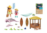 Playmobil Wiltopia Tour De Remo Con Los Delfines De Ro
