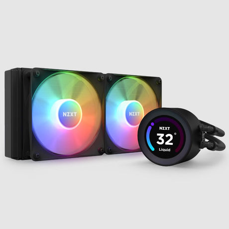 EAN 5056547202259 - NZXT Kraken Elite 240 RGB Procesador Sistema de refrigeración líquida todo en uno 12 cm Negro 1 pieza(s) imagen 1