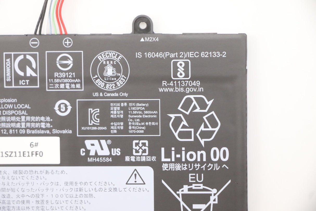 EAN 5704174823940 - Lenovo 5B10Z21197 refacción para laptop Batería imagen 4