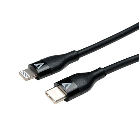 EAN 0662919111927 - V7 V7USBCLGT-1M cable de conector Lightning Negro imagen 5