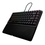 Asus Rog Falcata Teclado 75% Compact Retroiluminado Inalámbrico 2.4 Ghz Bluetooth 5.0 Usb Qwerty Ee. Uu. Interruptor: Interruptores Magnéticos Rog Hfx V2 Negro