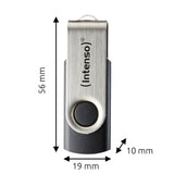 EAN 4034303036424 - Intenso USB 256GB OFFICE LINE 3.2 Gen1 Silver-Black unidad flash USB USB tipo A 3.2 Gen 1 (3.1 Gen 1) Neg imagen 4