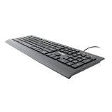 Coolbox Teclado Usb Teclas Chocolate 1.8m De Cable 610g. Silencioso