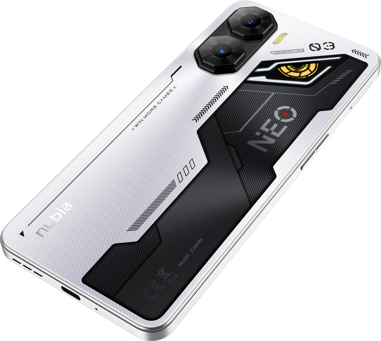 EAN 6902176137105 - ZTE Nubia Neo 3 5G 17,3 cm (6.8") Ranura híbrida Dual SIM USB Tipo C 8 GB 256 GB 6000 mAh Plata imagen 13