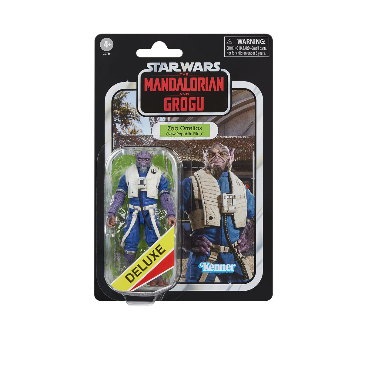 Figura Deluxe Zeb Orrelios Kenner The Mandalorian And Grogu Star Wars 9.5cm