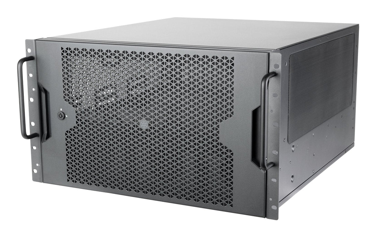 Silverstone Sst-Rm600, Carcasa De Rack Negra, 6 Unidades De Altura Sst-Rm600