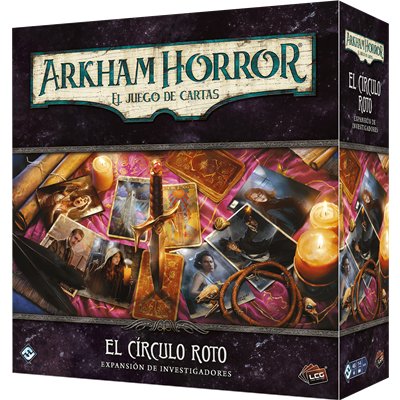 Juego De Mesa Arkham Horror Lcg El Circulo Roto Expansion Investigadores Edad Recomendada 14 Años