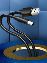 EAN 6922794757684 - Vention CEYBG cable de transmisión Negro 1,5 m USB A DC 5.5mm imagen 2