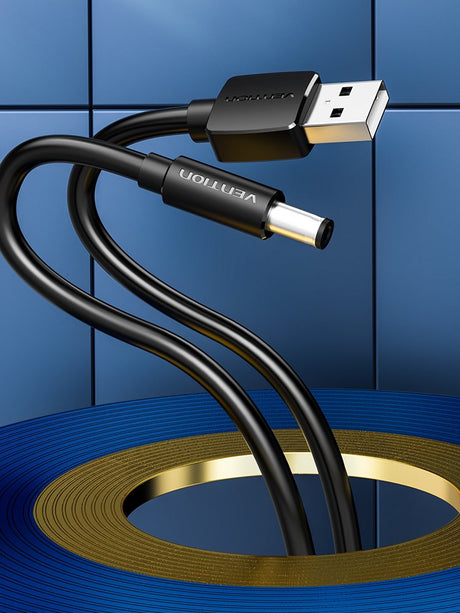 EAN 6922794757660 - Vention CEYBD cable de transmisión Negro 0,5 m USB A DC 5.5mm imagen 2