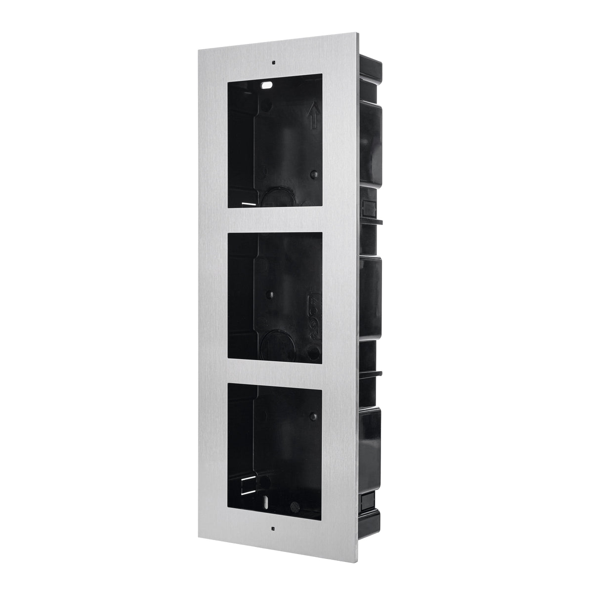 Abus Security-Center Marco Para 3 Module Montaje Empotrado Acero Inoxidable