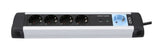 EAN 4030152950270 - Olympia MS 2500 base múltiple 1,5 m 5 salidas AC Interior Negro, Plata imagen 1