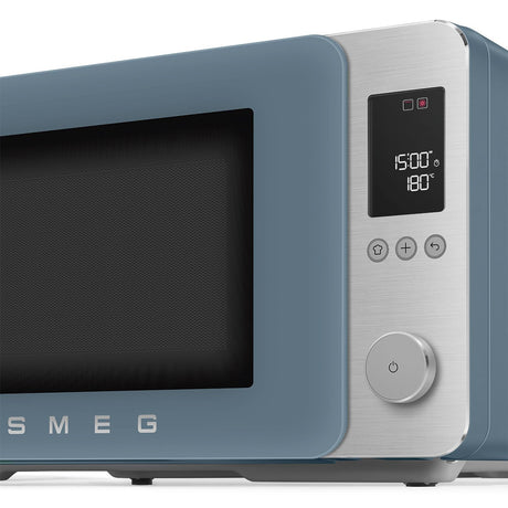 EAN 8017709356620 - Smeg MOC02SBMEU microondas Azul Microondas combinado Encimera 27 L 1450 W imagen 16