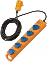 EAN 4007123647521 - Brennenstuhl 1159900805 base múltiple 5 m 5 salidas AC Exterior Negro, Azul, Amarillo imagen 1