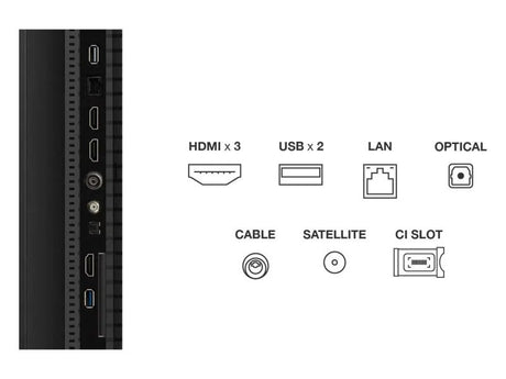 EAN 5901292528560 - TCL T69C 50T69C Televisor 127 cm (50") 4K Ultra HD Smart TV Wifi Negro 350 cd / m² imagen 5