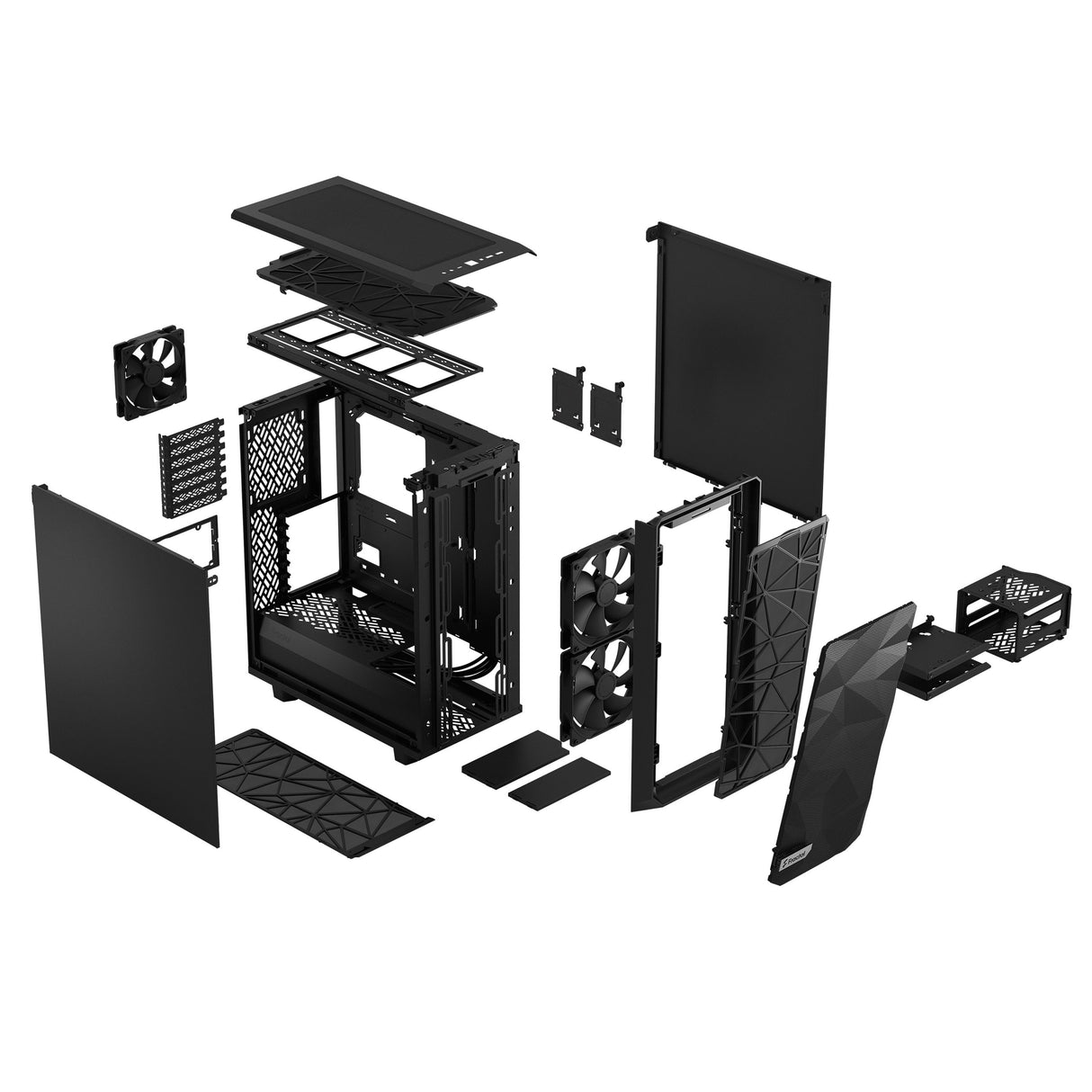 EAN 7340172702320 - Fractal Design Meshify 2 Compact Torre Negro imagen 18