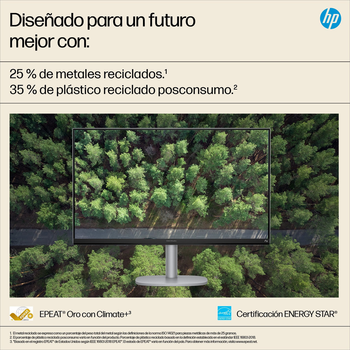 Pc All In One Hp Omnistudio X 27-Cs1006ns Intel Core Ultra 5-226v 16gb 1tb Ssd 27' Win11