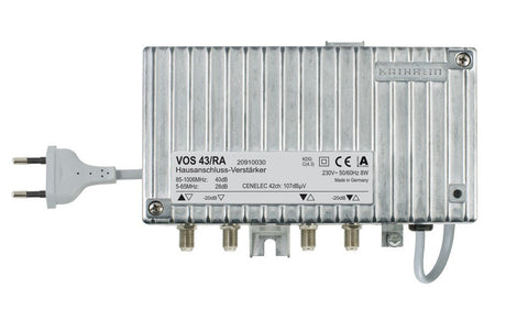 EAN 4021121503917 - Kathrein VOS 43/RA amplificador señal de TV imagen 1
