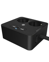 EAN 4250078172727 - ICY BOX IB-MPS2220B-CH base múltiple 1,9 m 2 salidas AC Interior Negro imagen 2