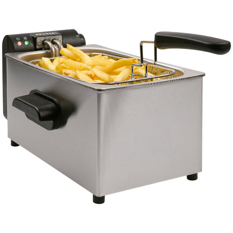 EAN 8426156018812 - Grunkel FRYPRO-3SS freidora Sencillo 3 L Independiente 2000 W Acero inoxidable imagen 7