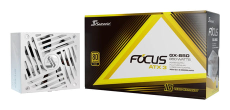 EAN 4711173878568 - Seasonic Focus GX-850 unidad de fuente de alimentación 850 W 20+4 pin ATX ATX Blanco imagen 10