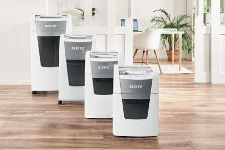 EAN 4002432124138 - Leitz 80160000 triturador de papel Microcorte 55 dB 22 cm Gris, Blanco imagen 15