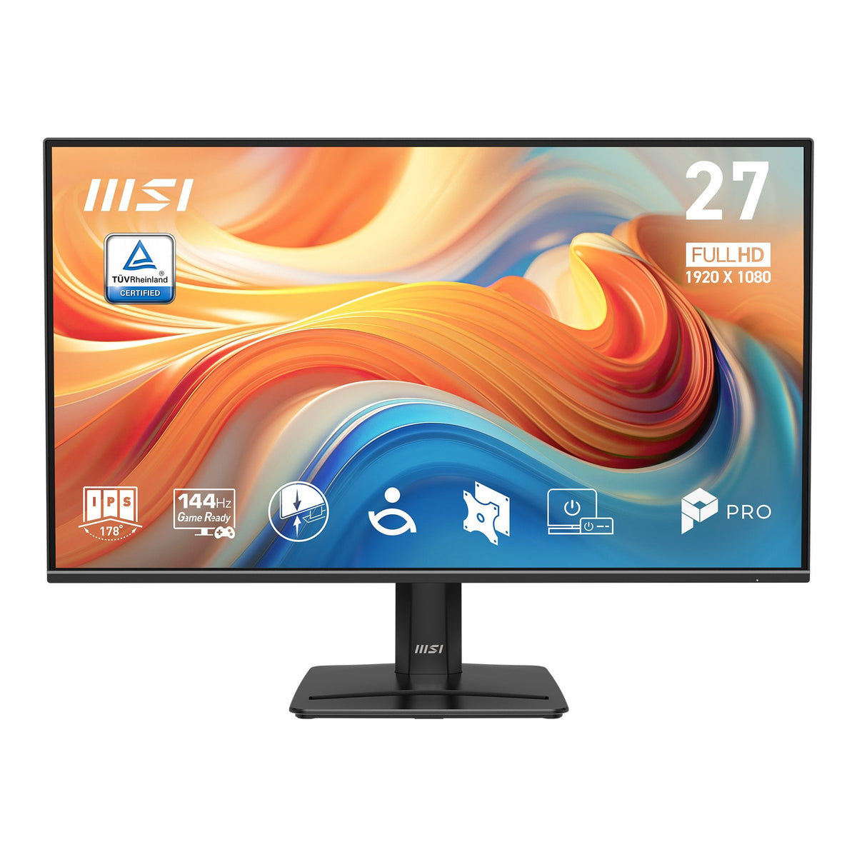 Monitor Msi Pro Mp271 E14a 27" Fullhd 144hz Ips 1ms Freesync Hdr Ready Altavoces