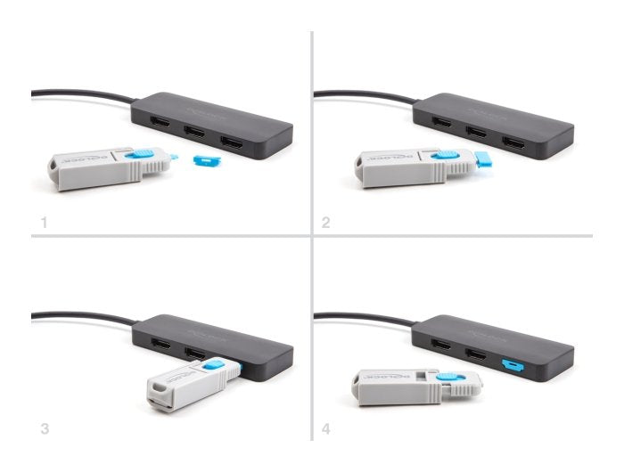 Delock 20948 Bloqueador De 10 Puertos Para Puerto Hdmi Hembra