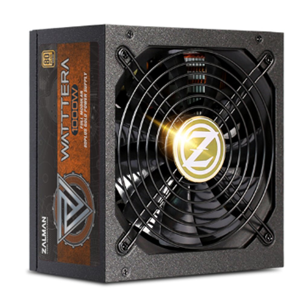 Fuente  Zalman Zm1000-Ebtii  De Alimentación 1000 W 24-Pin Atx Atx Negro