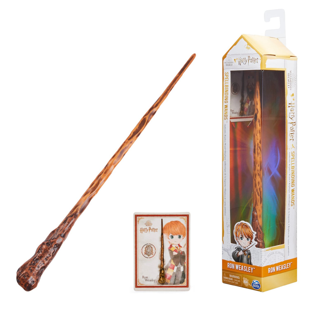 EAN 0778988399231 - Wizarding World WWO RLP Spellbinding Wand Ron GML imagen 1
