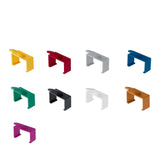 Clips For Slim & Bendable  Series 20 Pcs Yellow