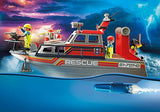 Playmobil 70140 City Action - Rescate En El Mar: Misión De Extinción De Incendios