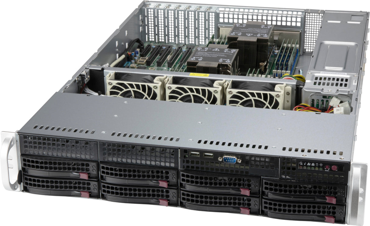 Supermicro Gehäuse Superchassis Cse-825btqc-R1k23lpb Negro