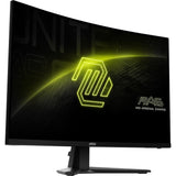 Monitor Msi Mag 32cq6f  (31.5") 2560 X 1440 Pixeles Wide Quad Hd Negro