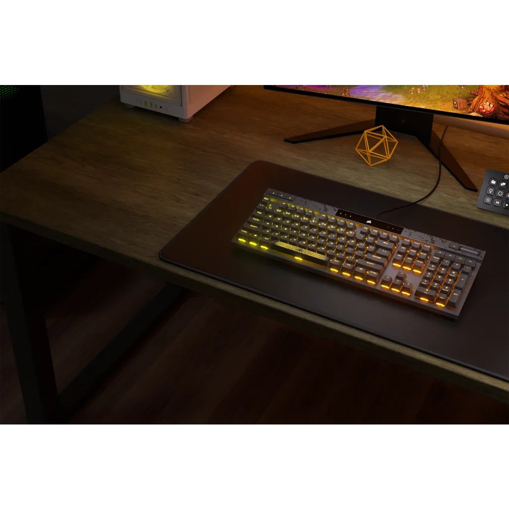Teclado Alemán Corsair K70 Max Usb Negro