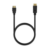 Aisens Cable Displayport A Hdmi - Dp/M-Hdmi/M - 0.5m - Negro