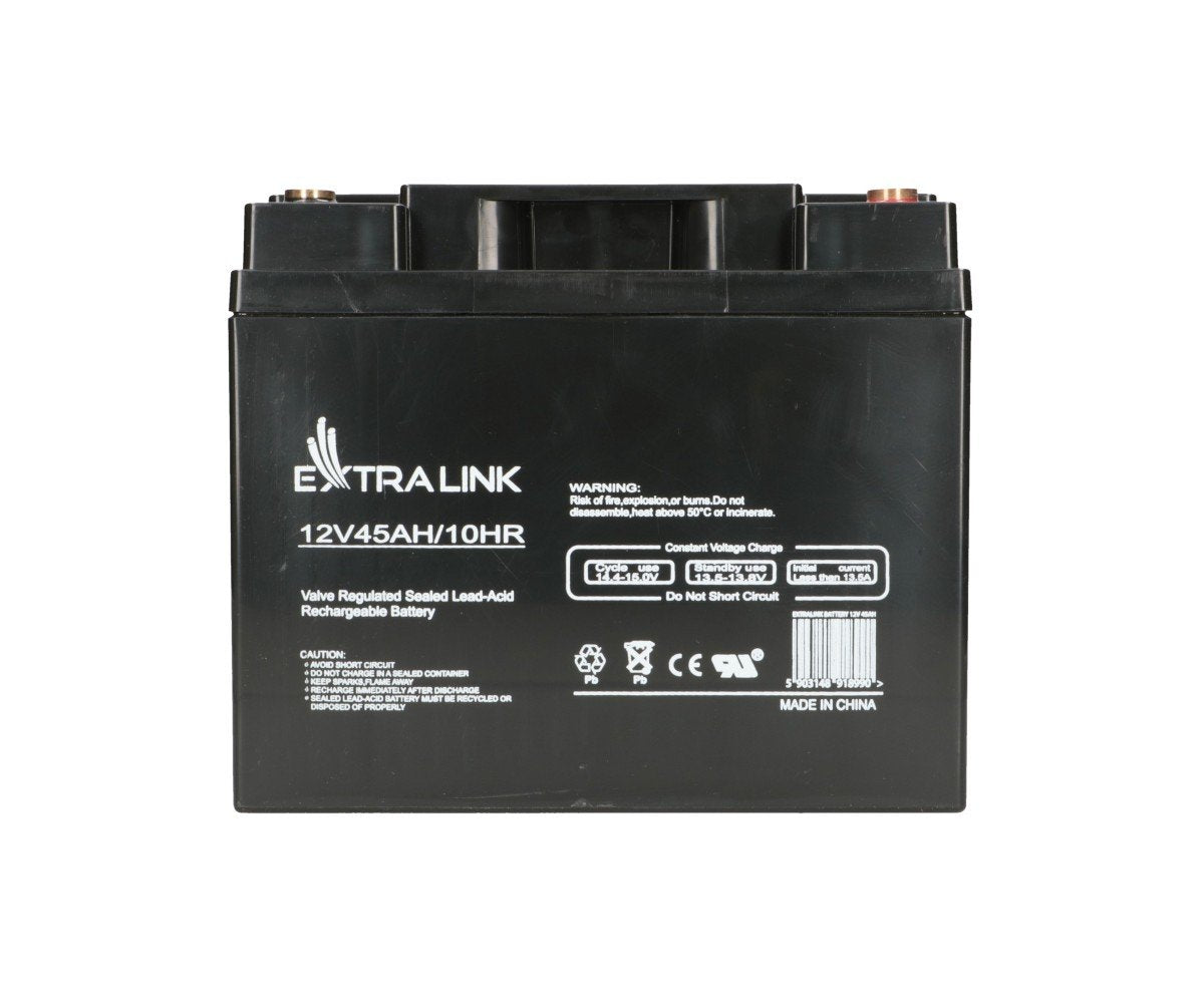 Extralink Akumulator Battery Accumulator Agm 12v 45ah Sealed Lead Acid (Vrla)