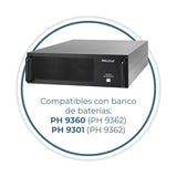 Phasak Sai Ph 9330 Online 10kva/8000w Formato Rack Bornes Lcd Usb+Rs232+Rj45 Baterias 20x 9ah