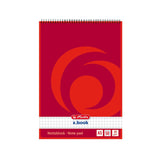 Herlitz Spiralnotizblock A5 50 Blatt Kariert