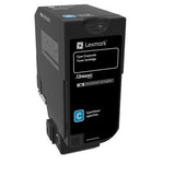 EAN 0734646608671 - Lexmark 74C20CE cartucho de tóner 1 pieza(s) Original Cian imagen 1