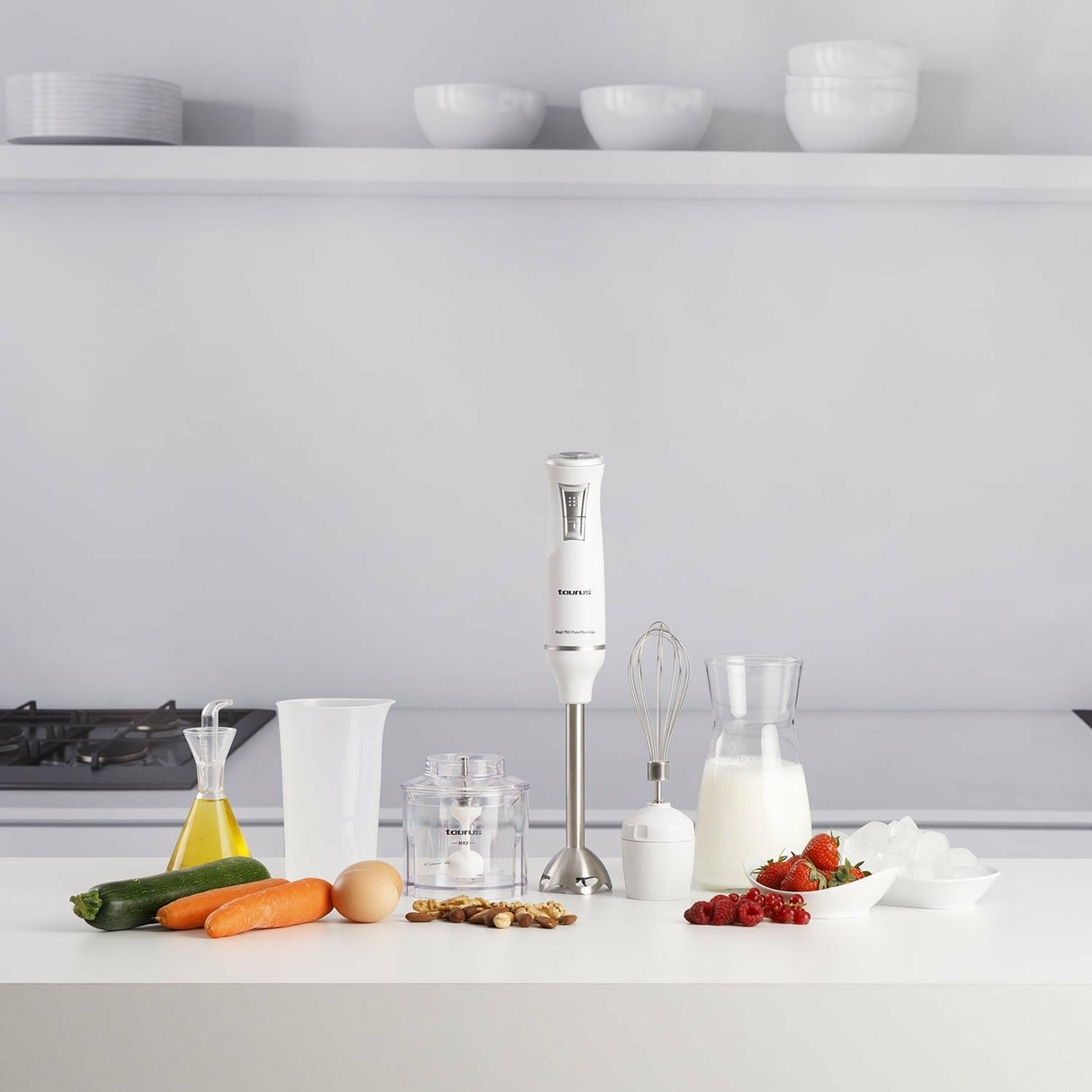 Batidora De Mano Taurus 916396000 Bapi 750 Pure Plus Inox