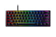 EAN 8886419347095 - Razer Huntsman Mini teclado Juego USB QWERTZ Alemán Negro imagen 1