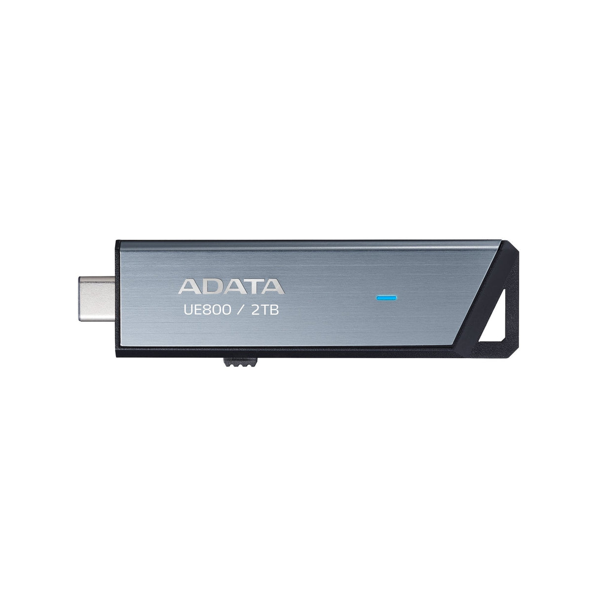 Memoria  Adata Ue800 2 Tb, Usb De Aluminio (Cepillada), Usb-C 3.2 (10 Gbit/S) Aeli-Ue800-2t-Csg