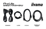 EAN 4948570124428 - iiyama GB2795HSU-B1 pantalla para PC 68,6 cm (27") 1920 x 1080 Pixeles Full HD LED Negro imagen 12